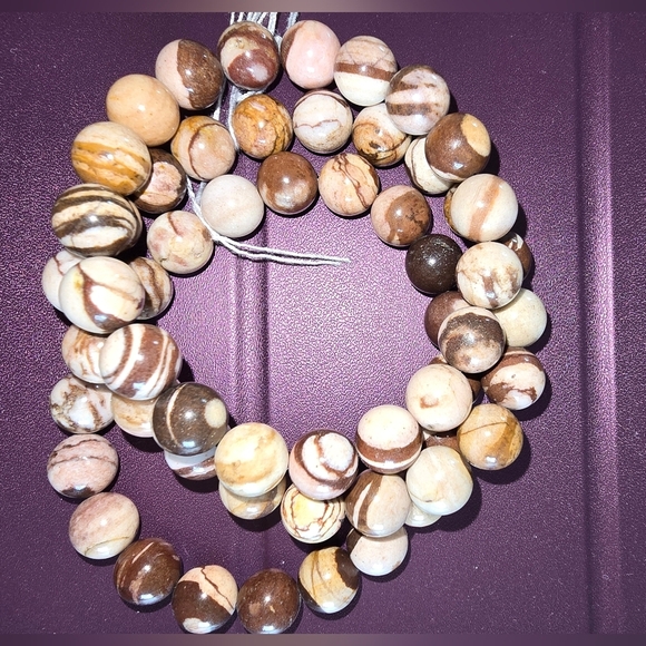 10mm Austrailian Zebra Jasper - Picture 5 of 9